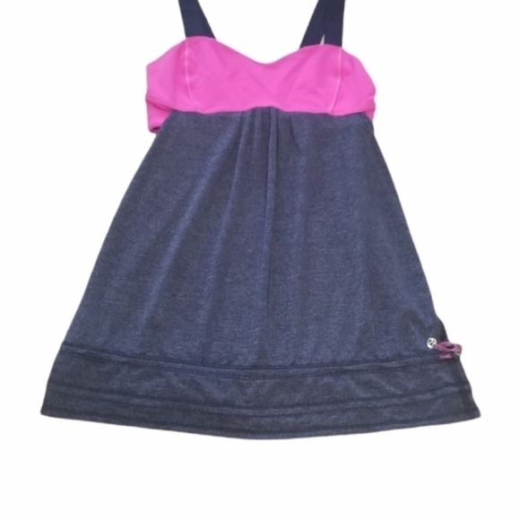 Lululemon PInk and purple back on track Activewear top, Size 4 - Picture 2 of 7